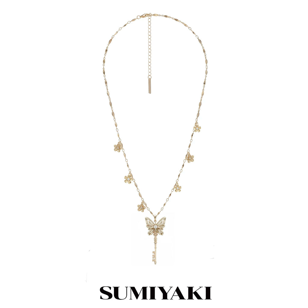 SUMIYAKI Butterfly Key Necklace