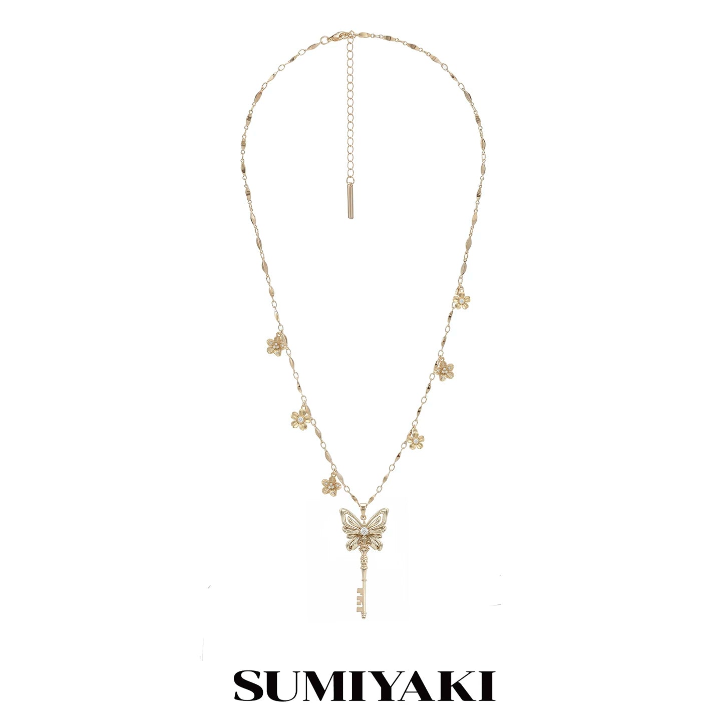 SUMIYAKI Butterfly Key Necklace