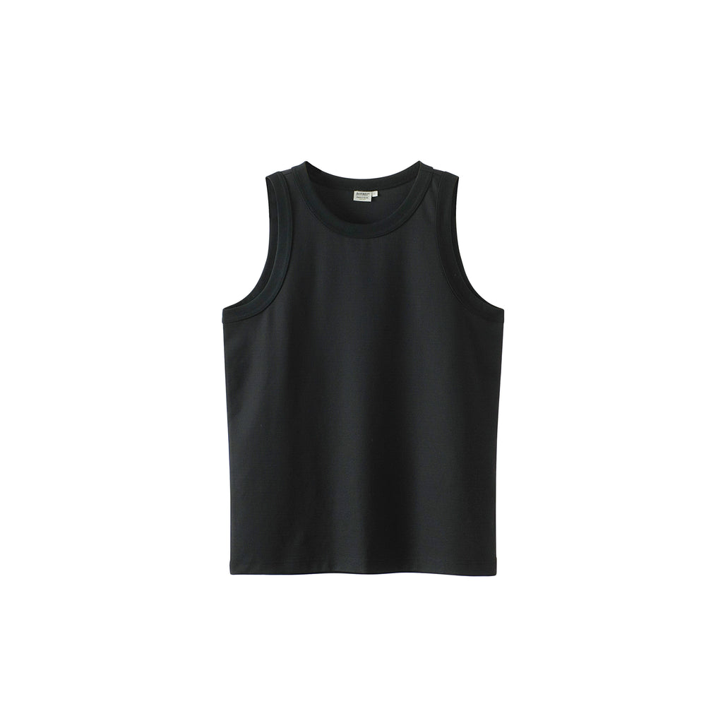 BUTTBILL Waffle Cool Tank Top Bottoming Shirt