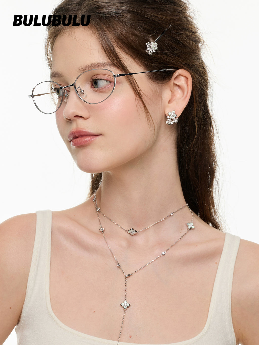 BULUBULU Stacked Decorative Clavicle Chain