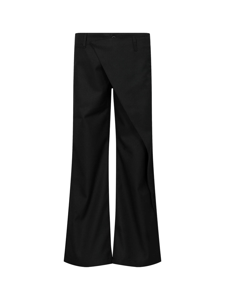 FUNKYFUN Medium and Low Waist Micro-flared Trousers