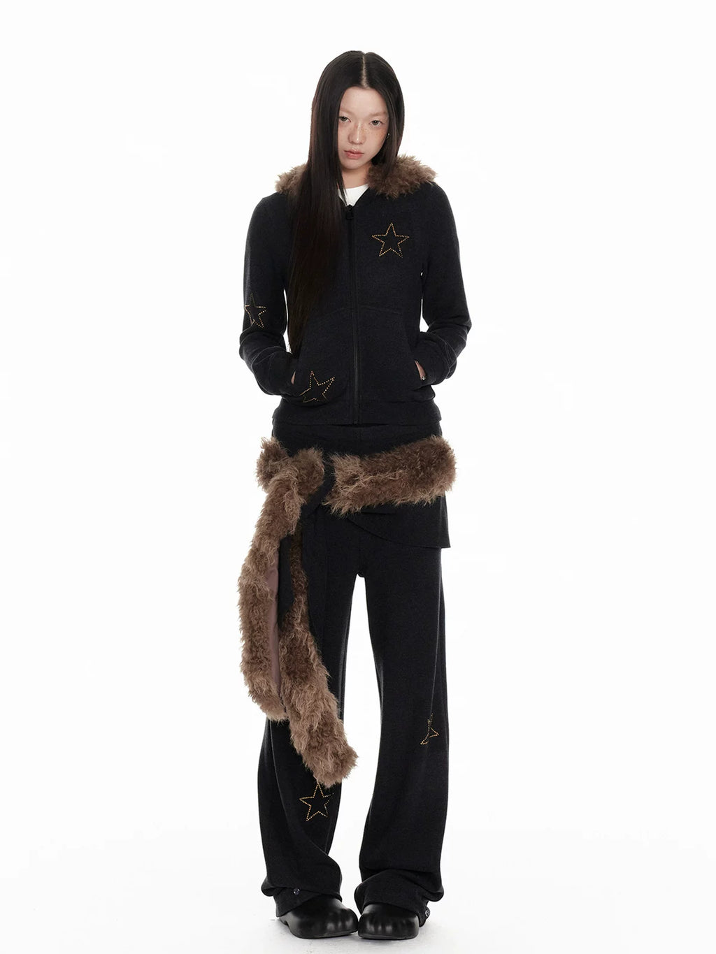 Jikoo Velvet Casual Versatile Suit