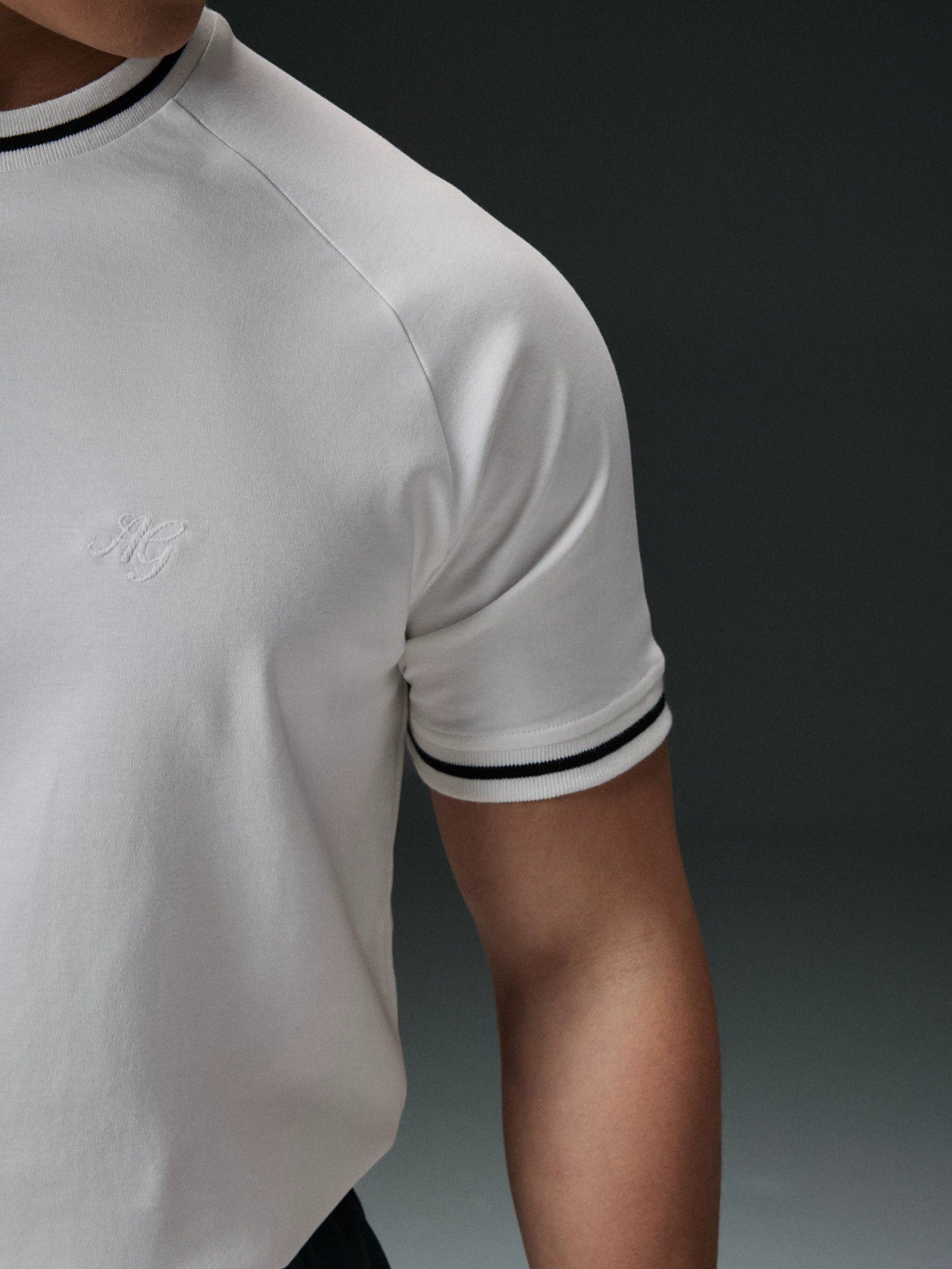AFTERGLOW Splicing Casual Versatile TEE
