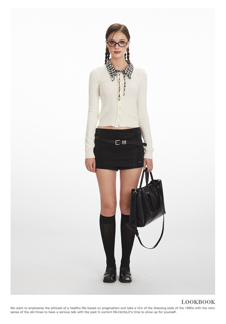 Nariele Korean Small Fragrant Cardigan Long Sleeve