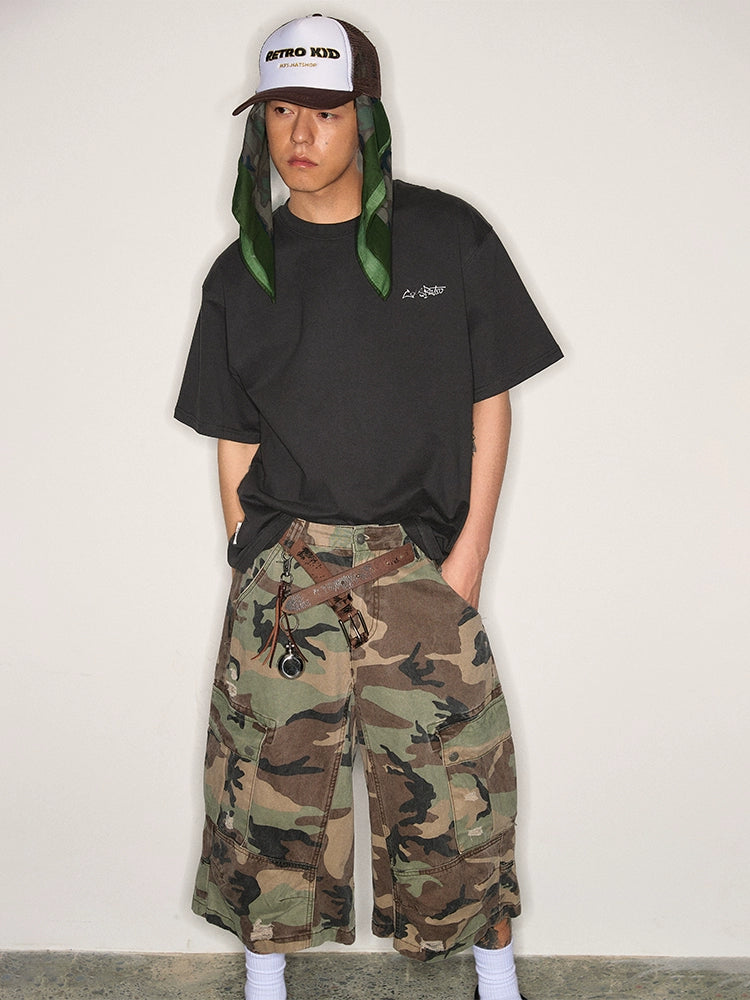 CoosRetro Coastline Logo Screen Print Tee