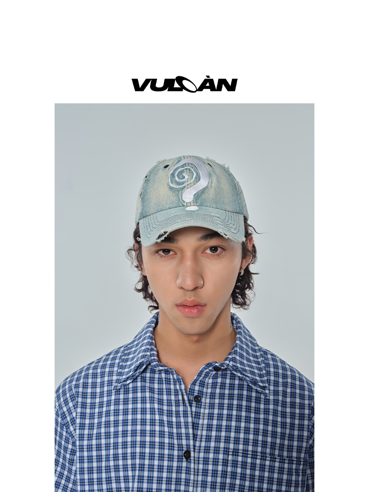 VULCAN Question Mark Embroidered Cap