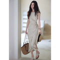 TYANG High-end Temperament Polka Dot Dress
