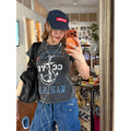 CCYE Anchor Old Print Front Shoulder Slim Tee
