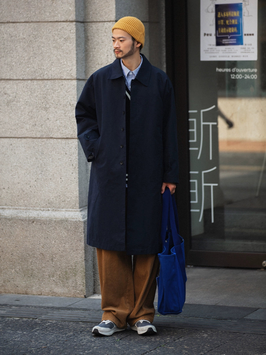 NOEARS Japanese Tooling Medium and Long Windproof Loose Jacket