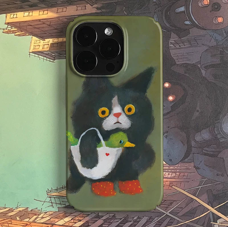 Pbcase Cat Premium Sense Apple Phone Case