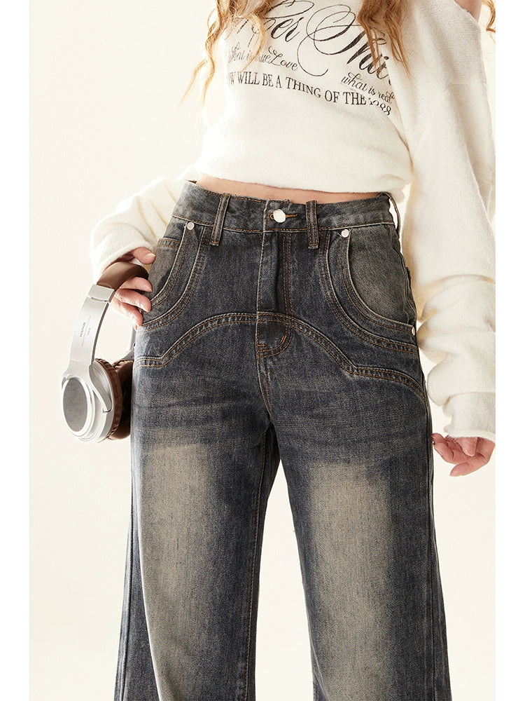 ZRSEE Versatile High Waist Slim-Fit Jeans