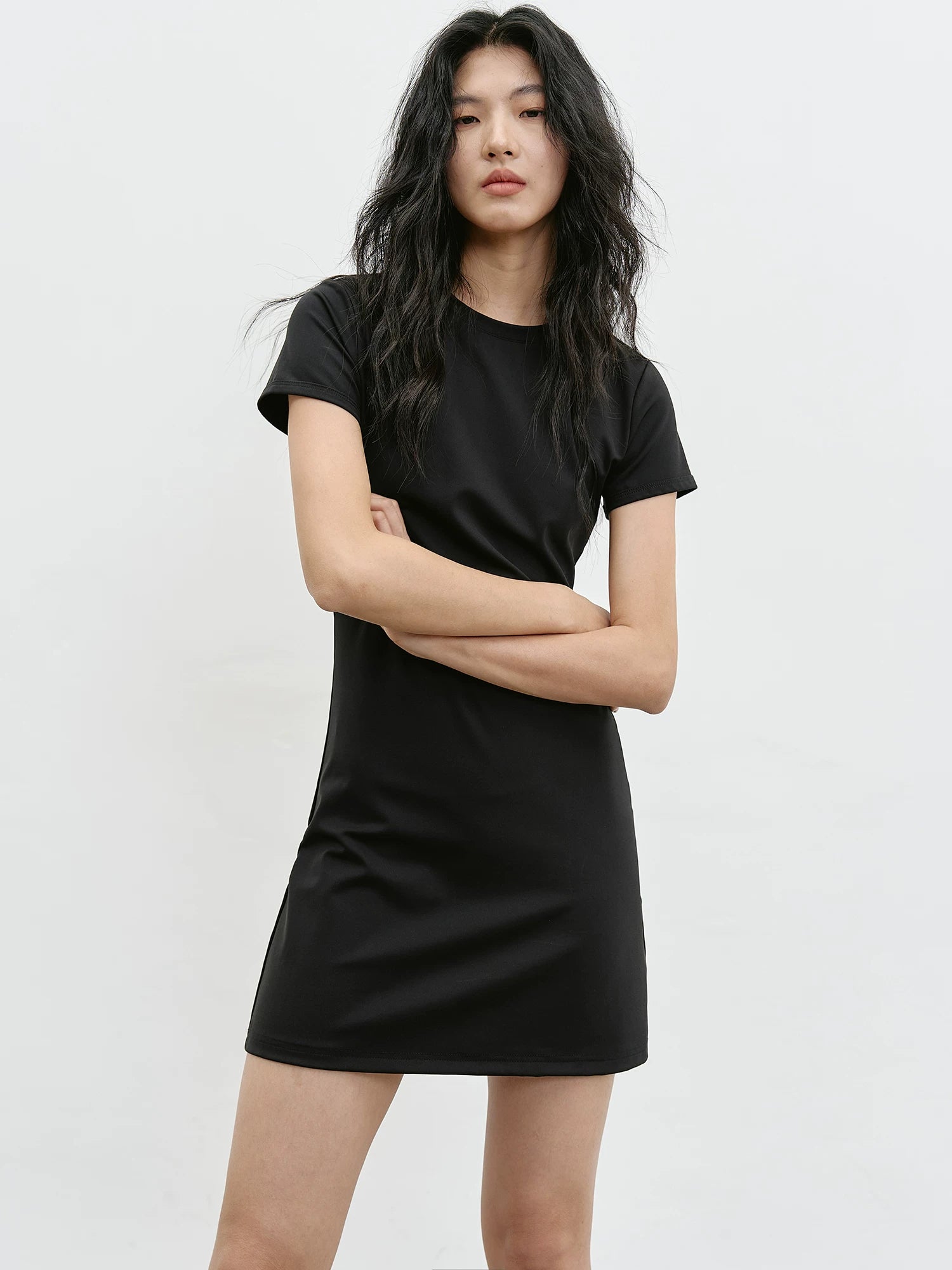EIGHTHMONTH Casual Waist Short-sleeved Dress