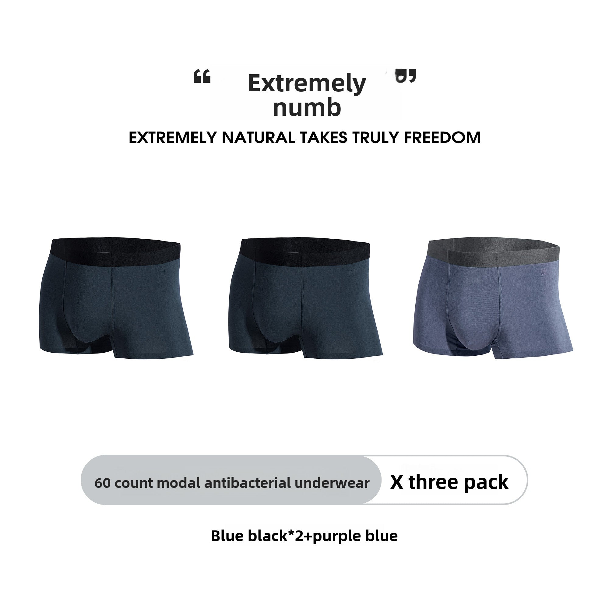 Madden Modal Antibacterial Breathable Thin Panties