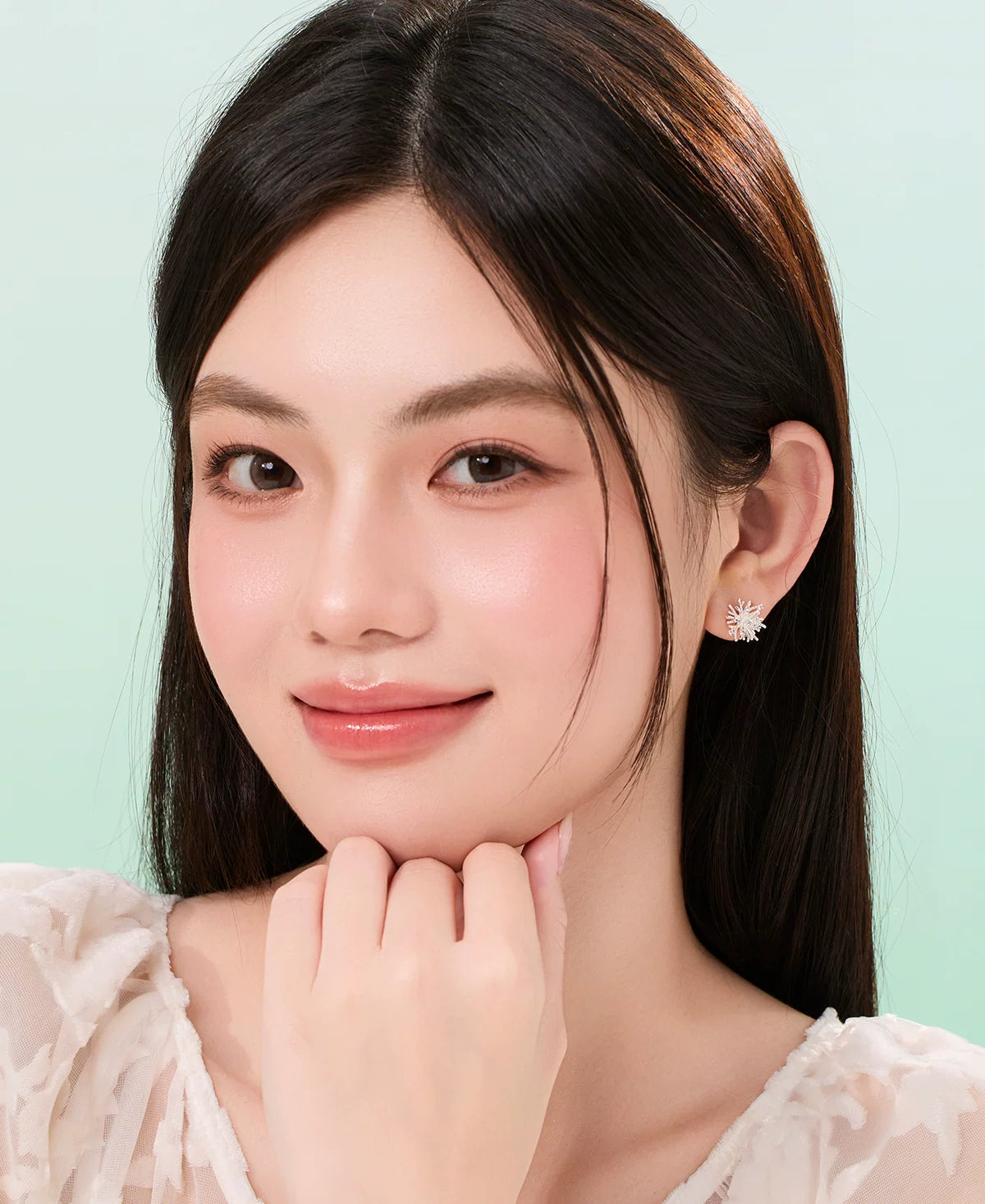 DODOGOGO Fireworks Light Luxury High-end Earrings