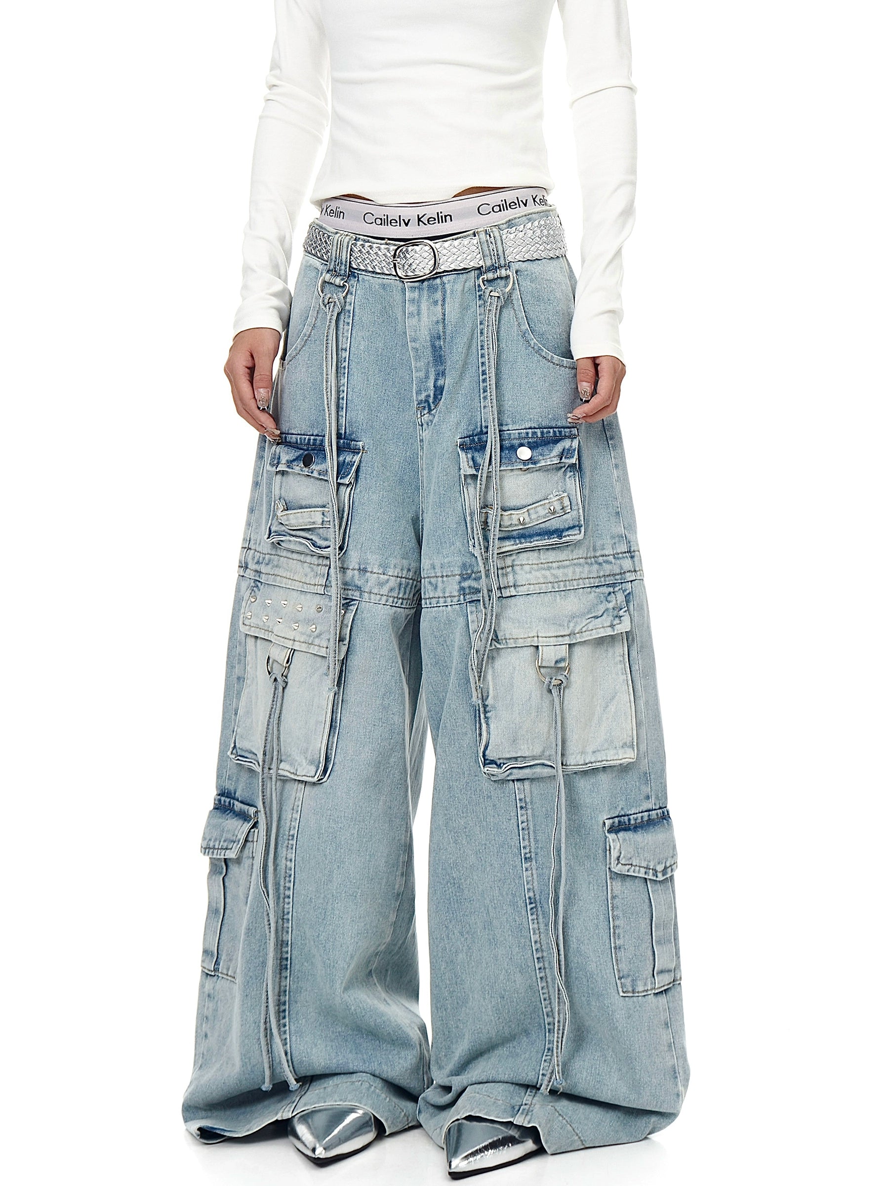 BLACKLISTS Streamer Multi-pocket Tooling Jeans