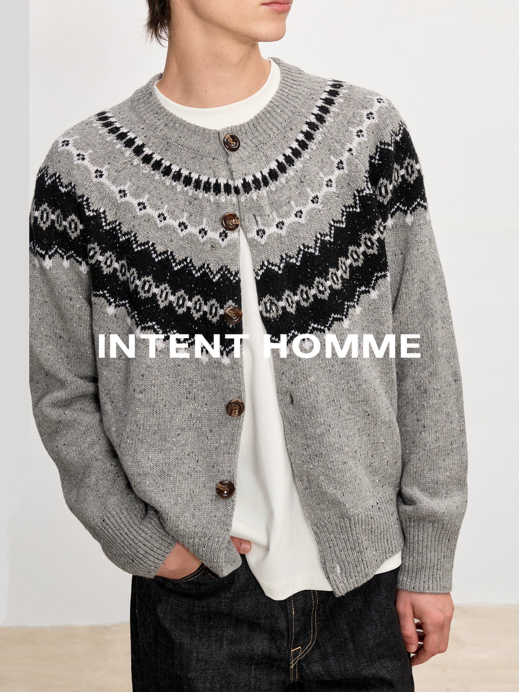 INTENT Casual Warm Cardigan Sweater