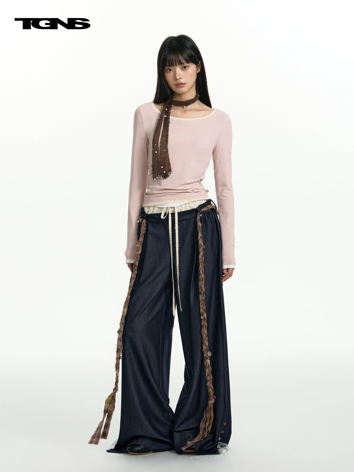 TGNS Retro Slim Fit and Thin Base with Long Sleeves Inside