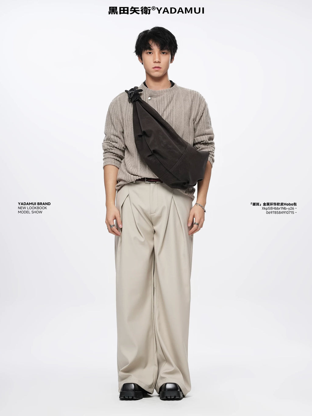 YADAMUI Retro Niche Shoulder Messenger Bag