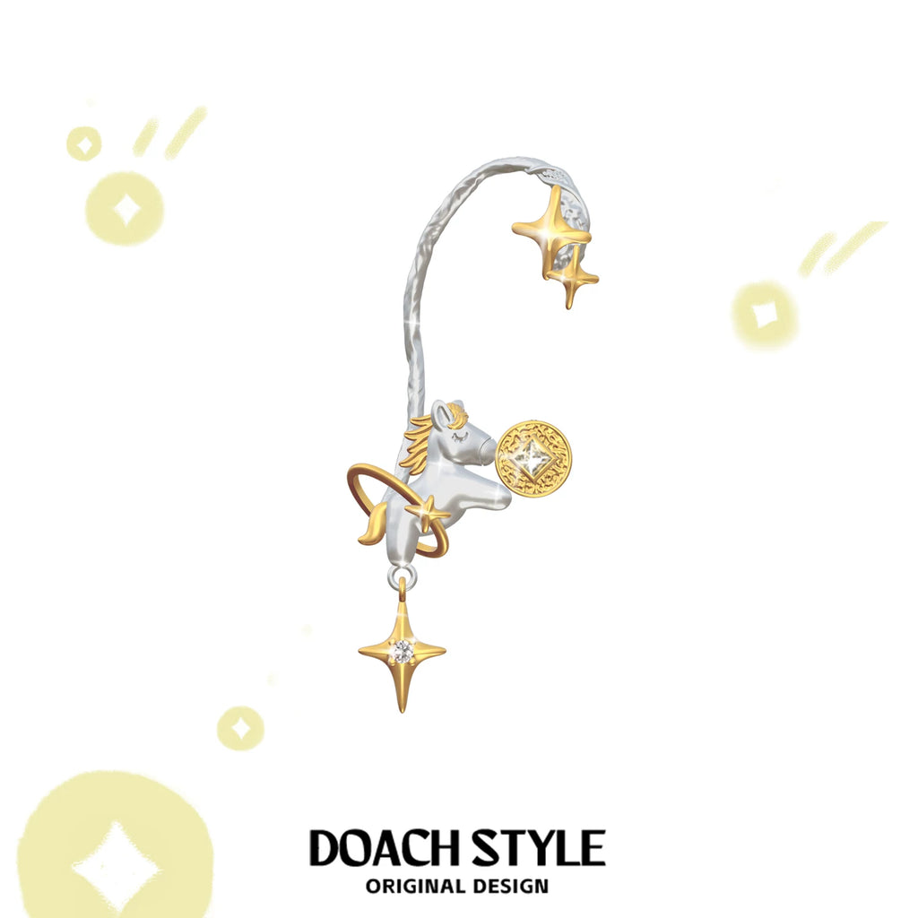DOACH Has Money Right Away, No Ear Piercings, Ear Clips, Earrings