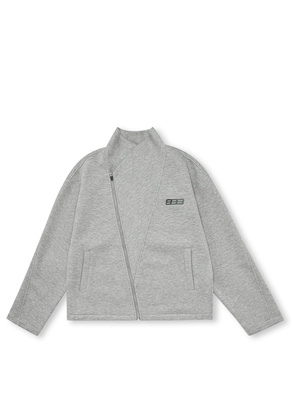 FPA Diagonal Cut Turtleneck Short Jacket