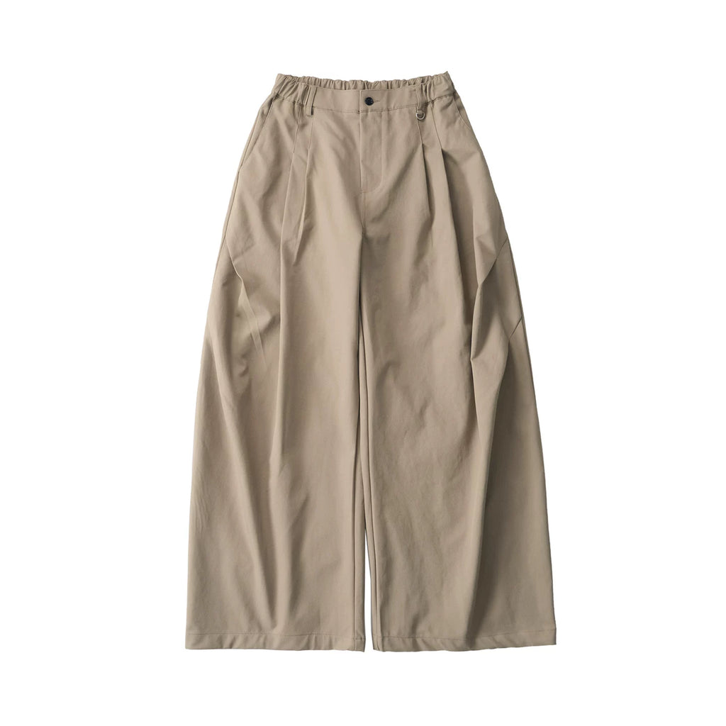 LIVINGTOWN Simple Casual Straight Casual Trousers