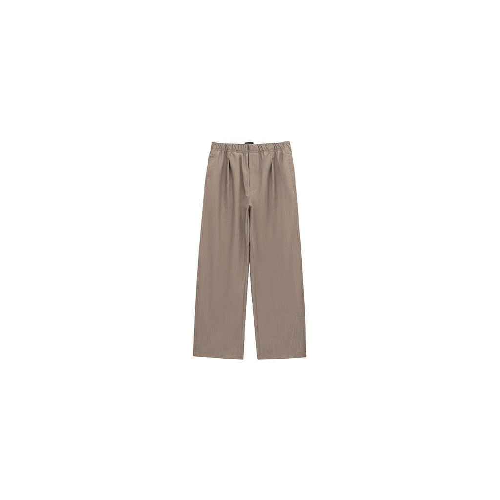 PLUS NO LOGO Striped Loose Straight Trousers