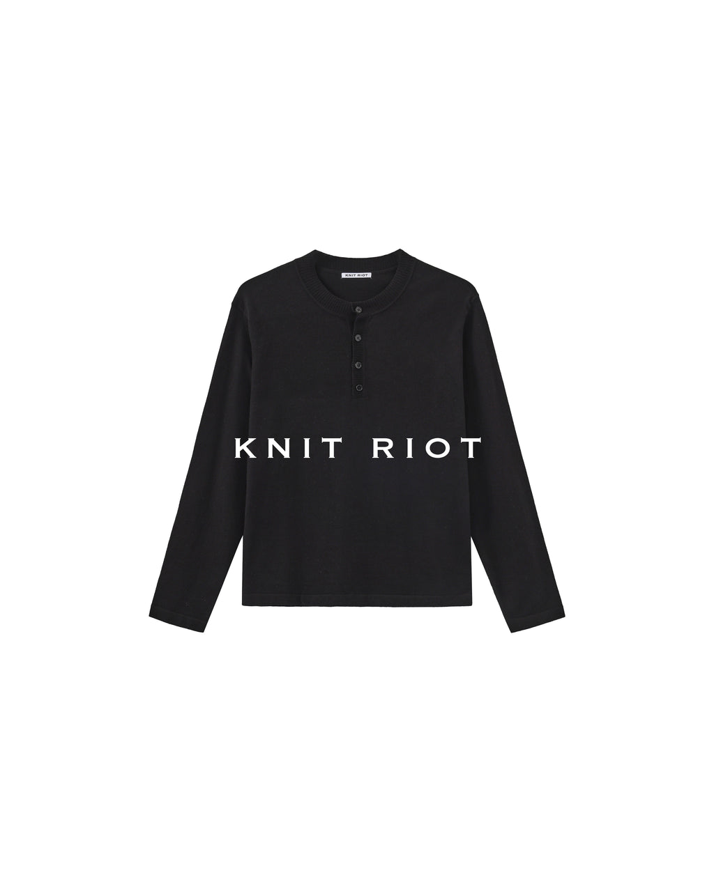 KNITRIOT Simple Skin-friendly Bottoming Long-sleeved Knitted Sweater
