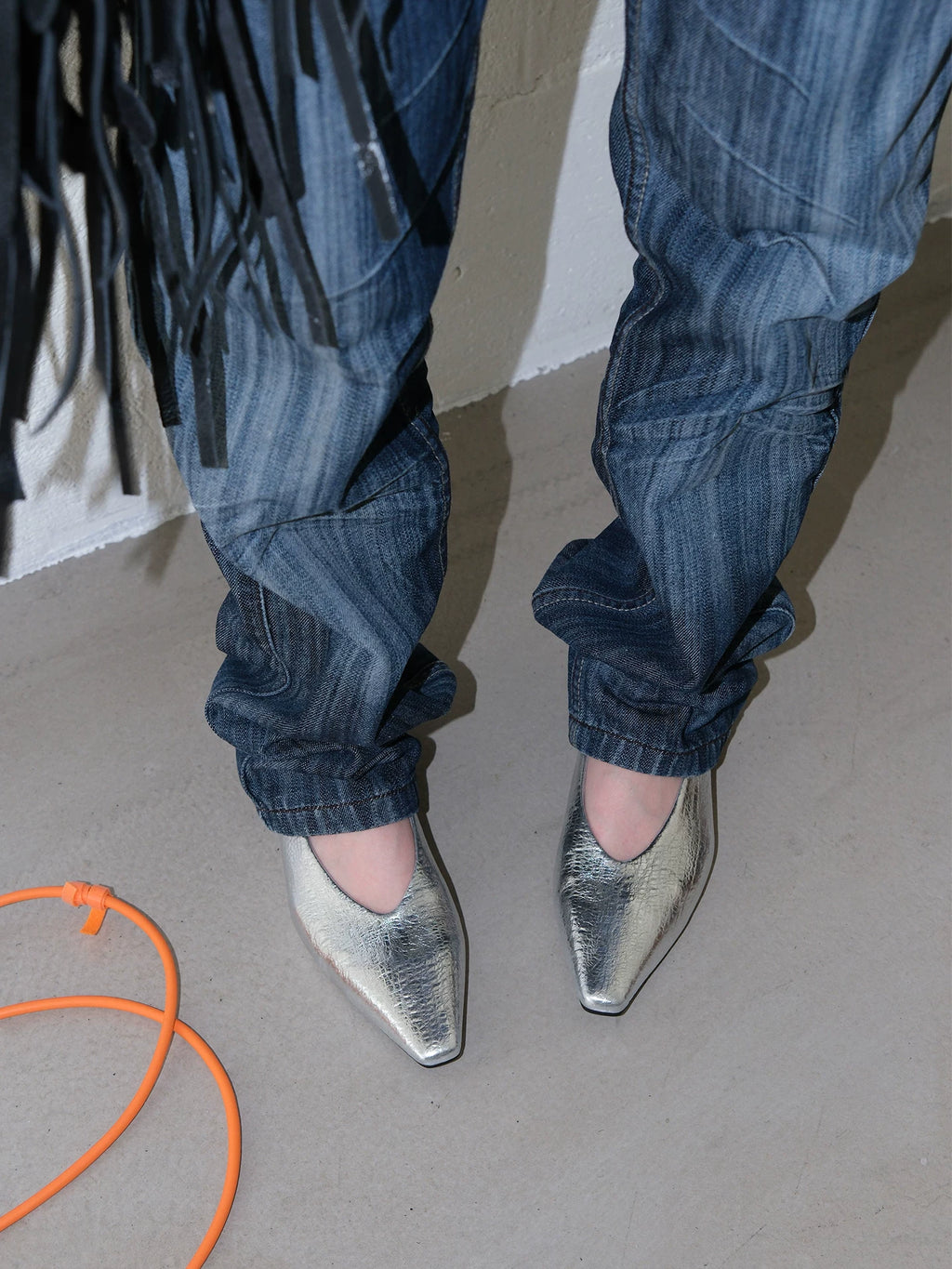 Mooreyu Vintage Versatile Pointed Shoes