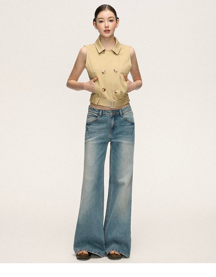 Anna Aneae Removable Cape Slim Slim Tee