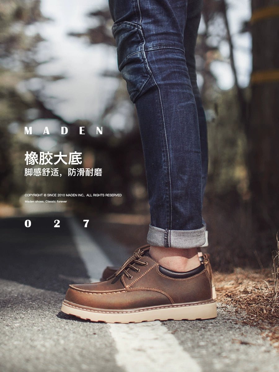 Maden Vintage Casual Leather Shoes