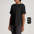 Athena Lulu Crew Neck Naked Breathable Loose Tee
