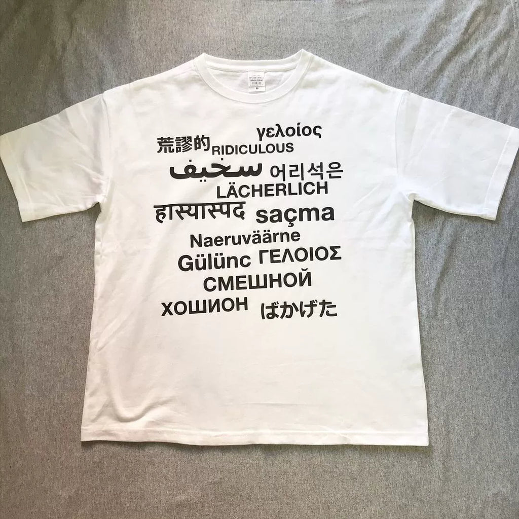 Wang Youbing Studio! SA5EEF 220g 100% Cotton Tee