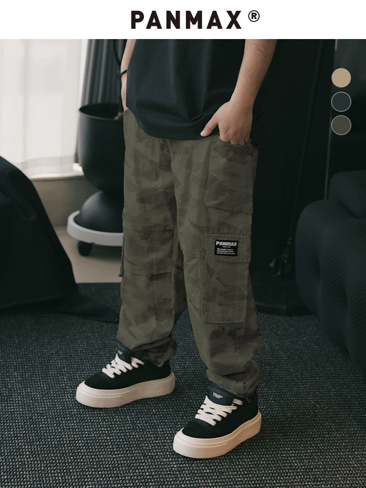 PANMAX Camouflage Tooling Sports Leggings