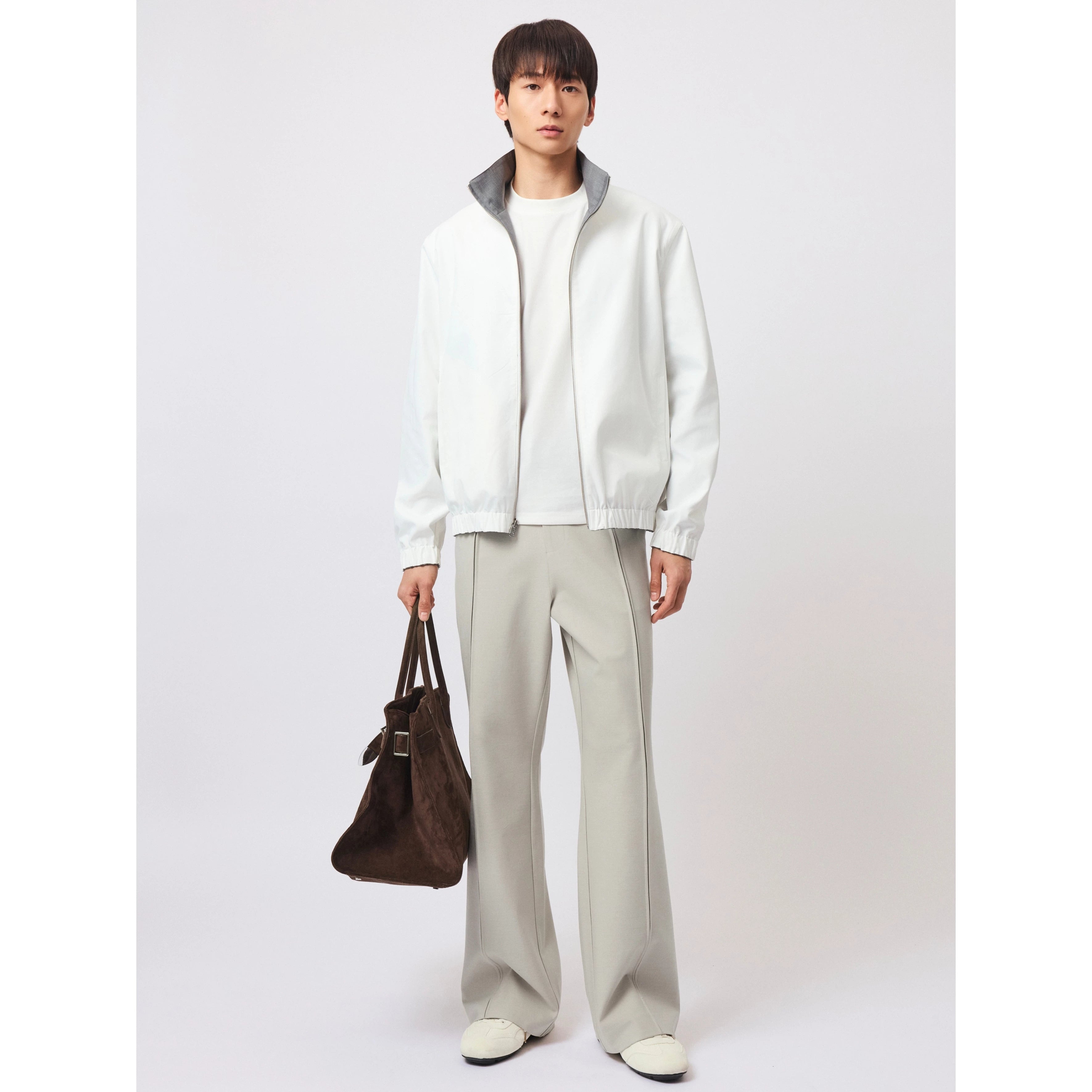 Stay the Night Three-dimensional micro-pull pants