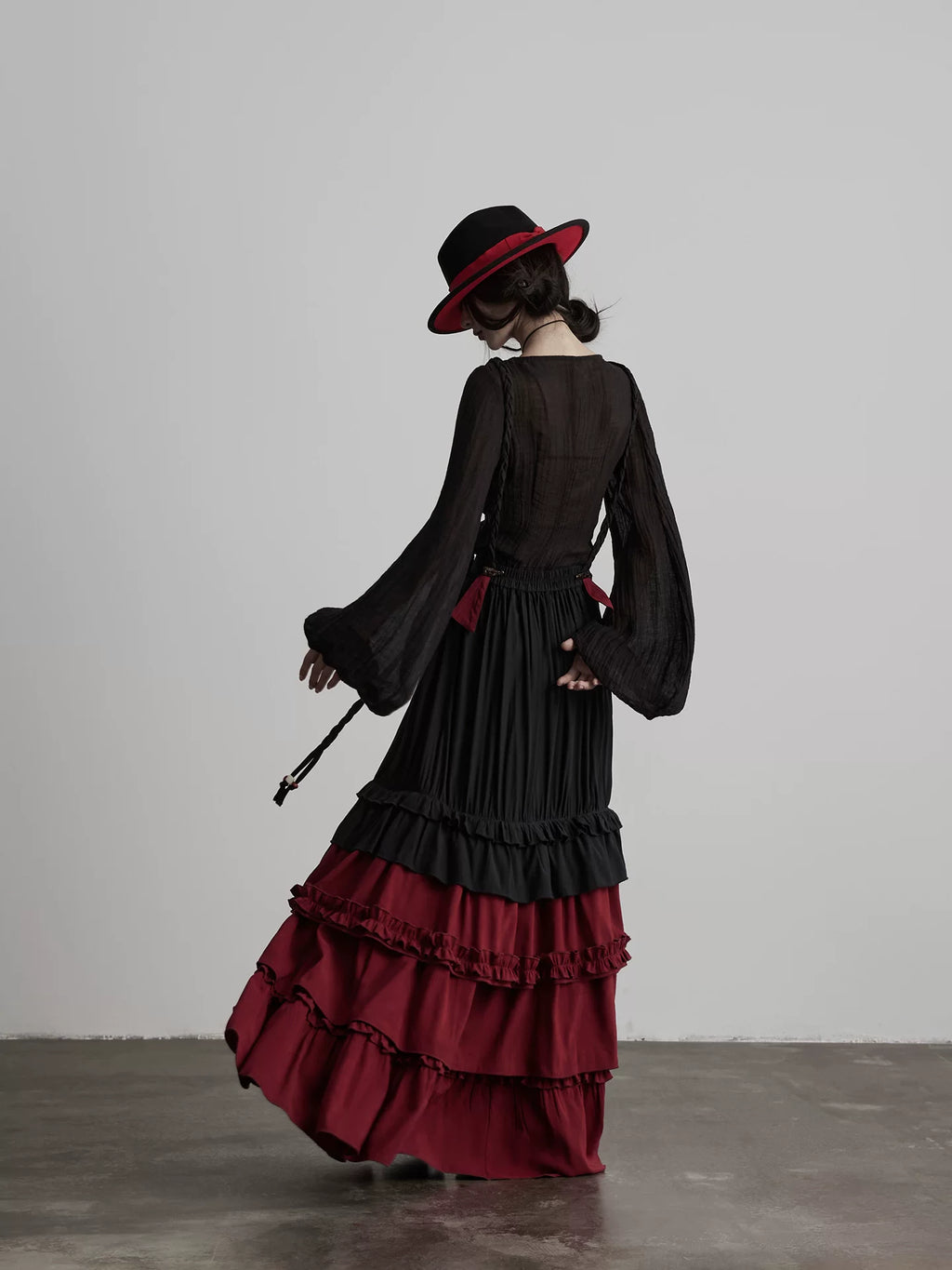 INDULGE Floating Rope Waist Skirt