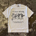 UPUPXIA Fashion Loose Crew Neck Tee