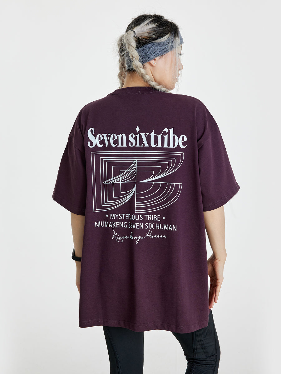 The 76th human NMK retro line symbol Tee