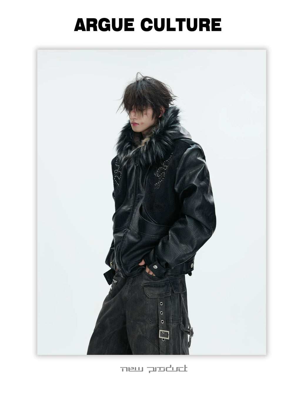ArguECulturE Crocodile Hooded Padded Jacket