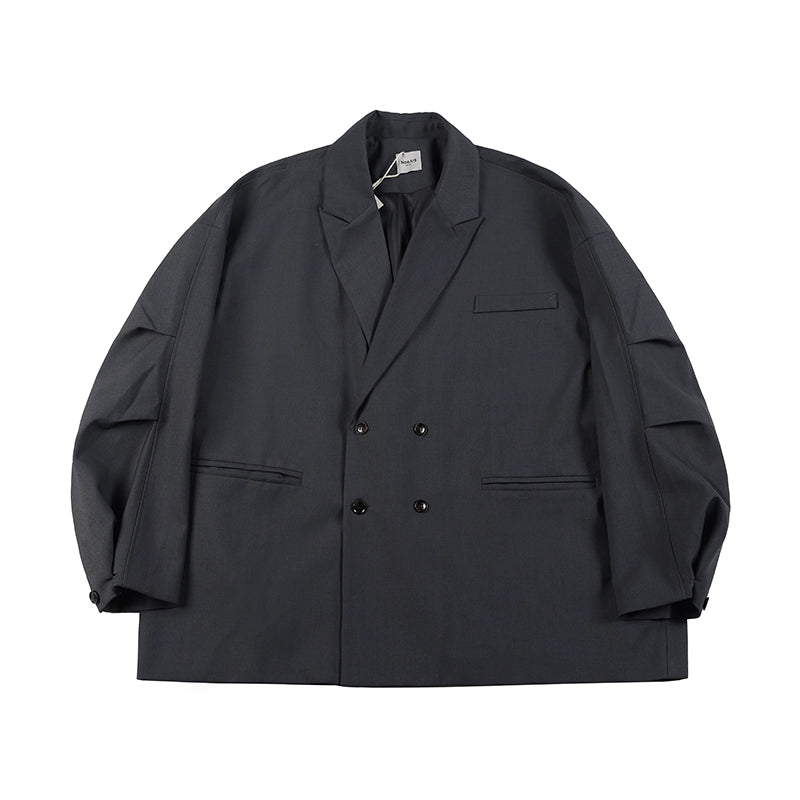 NOEARS Loose Double-breasted Loose Jacket