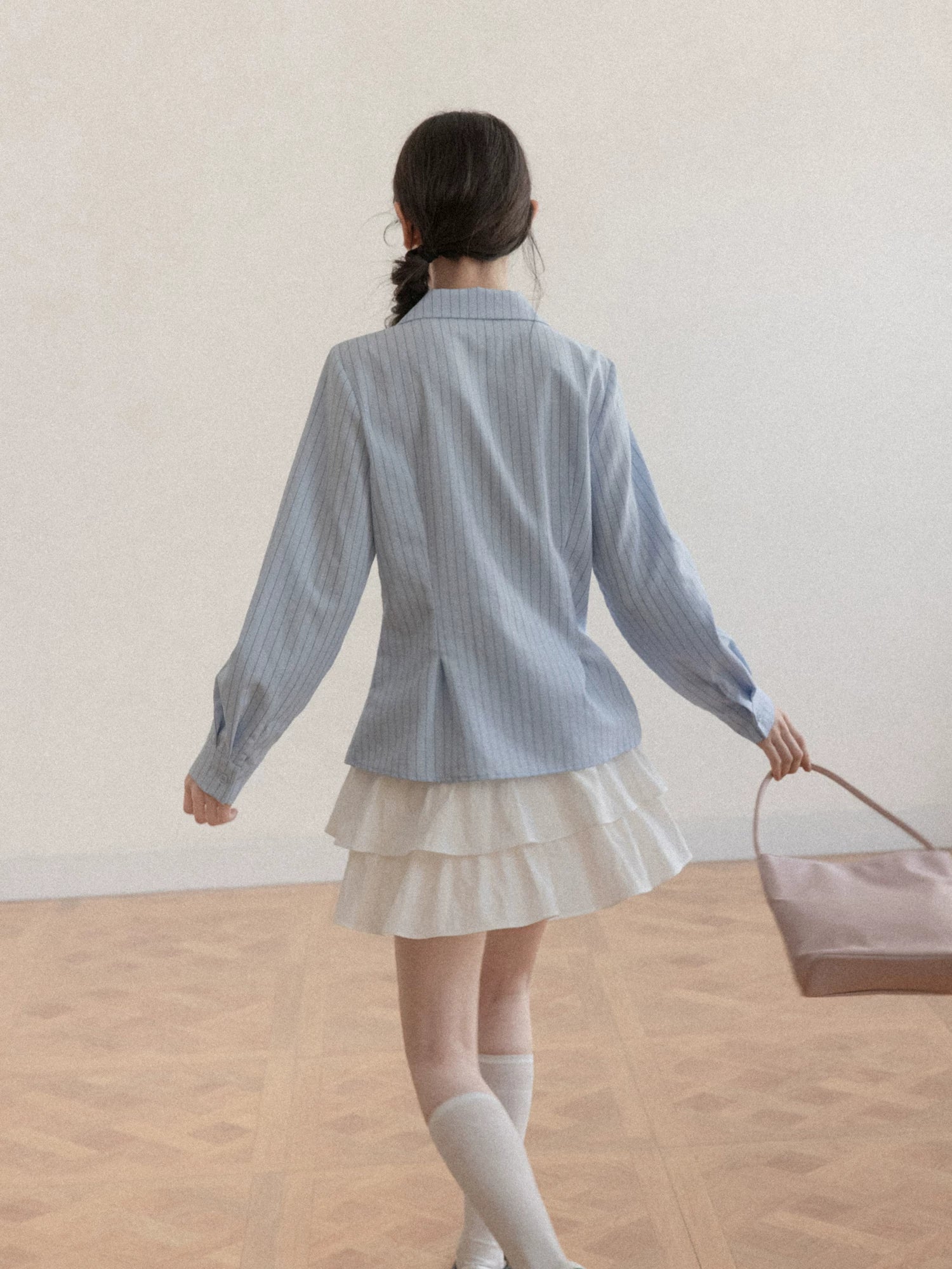 Cantonstory Casual Striped Shirt