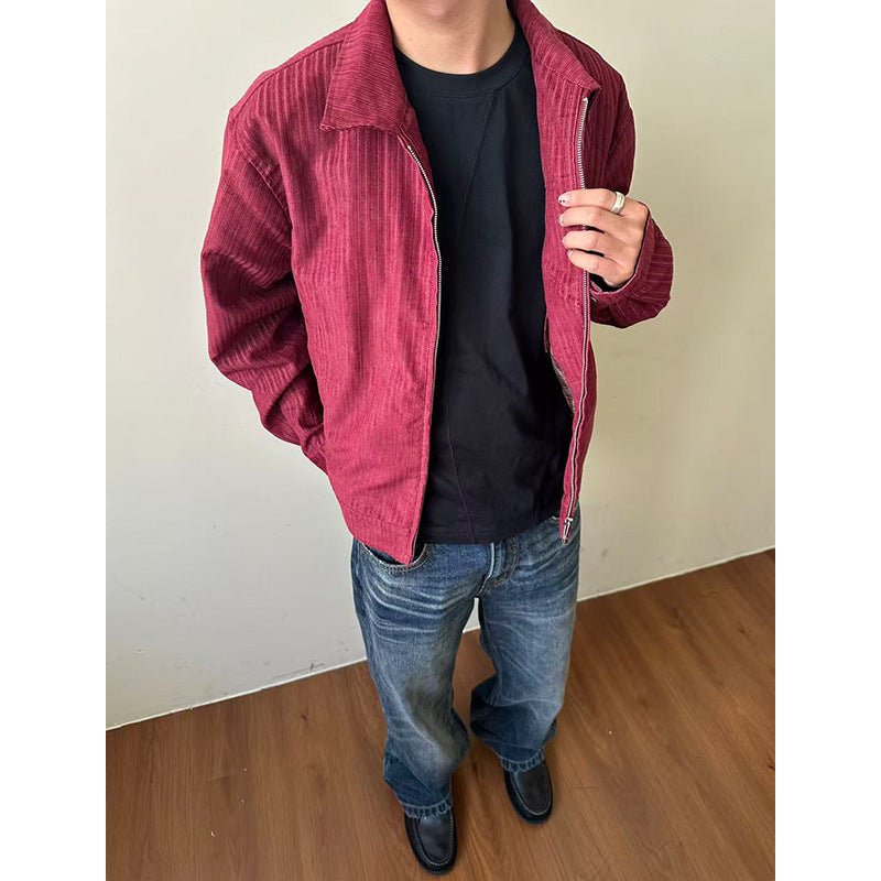 MADEEXTREME Eme Lapel Zipper Jacket