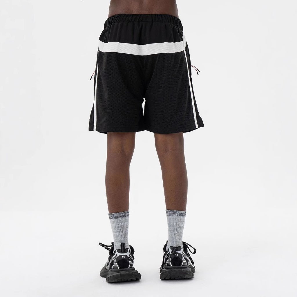 SUPER WAY Contrasting Color Splicing Casual Sweatpants