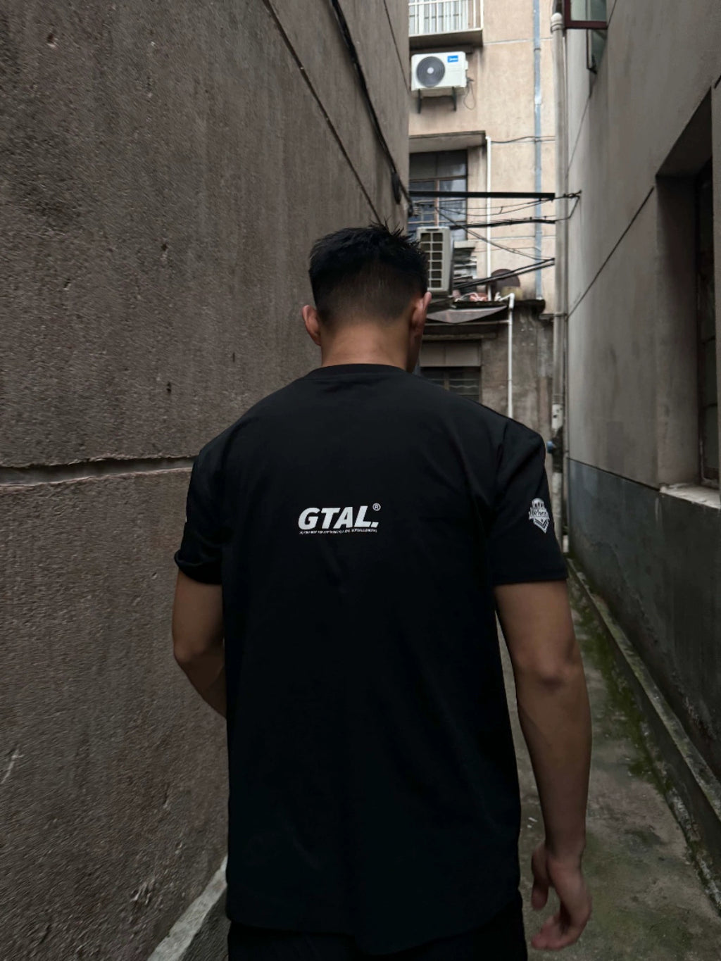 GTAL Quick-drying Cool Round Neck Printed Tee