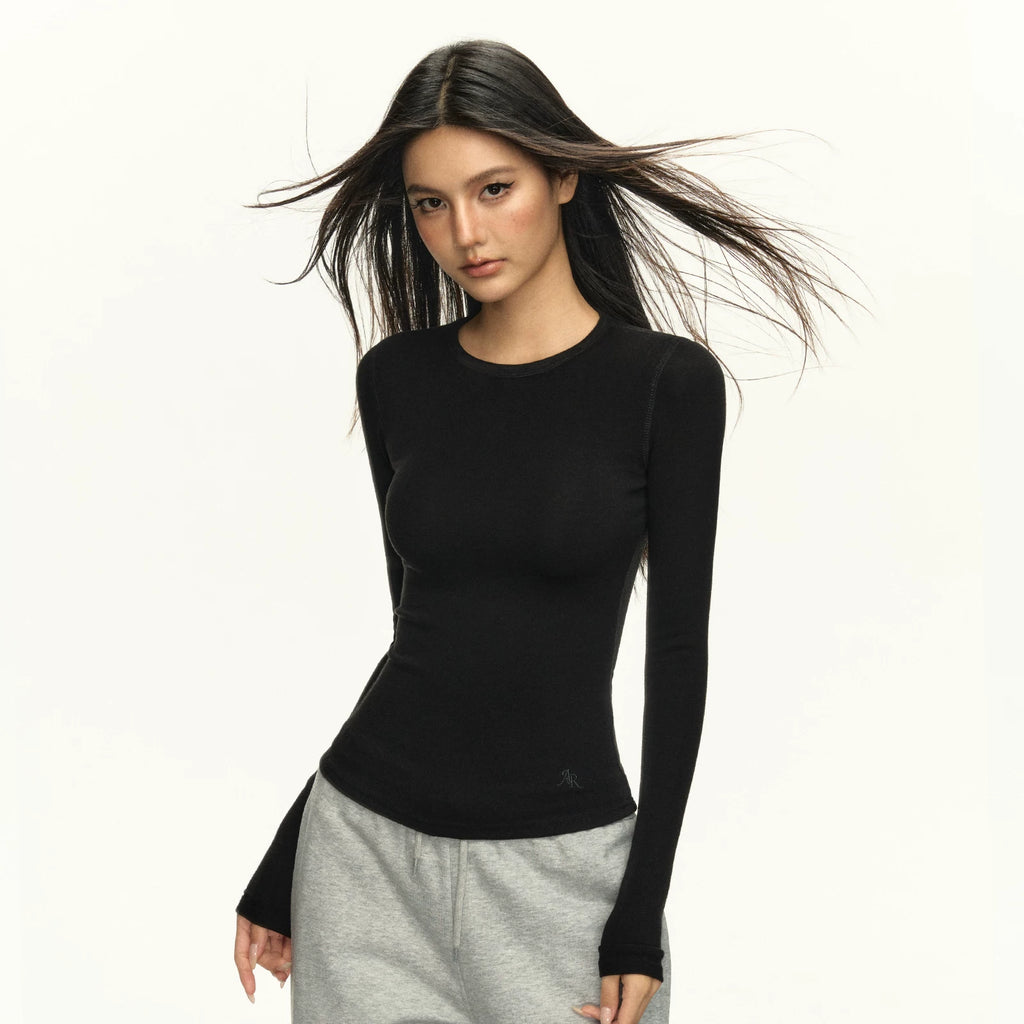 Ariseism Vintage Slim Fit Inner Bottom Long Sleeve