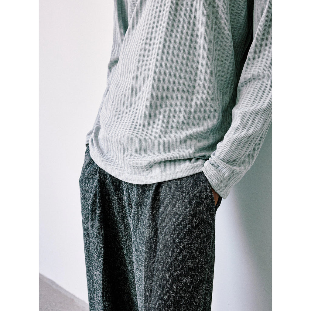 Anniehall Loose Anti-Wrinkle Drape Trousers