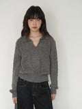 EIGHTHMONTH Vintage Polo Neck Twist Sweater