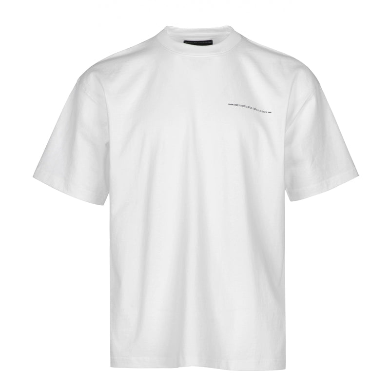 OD Small LOGO Casual Loose Versatile Round Neck Tee
