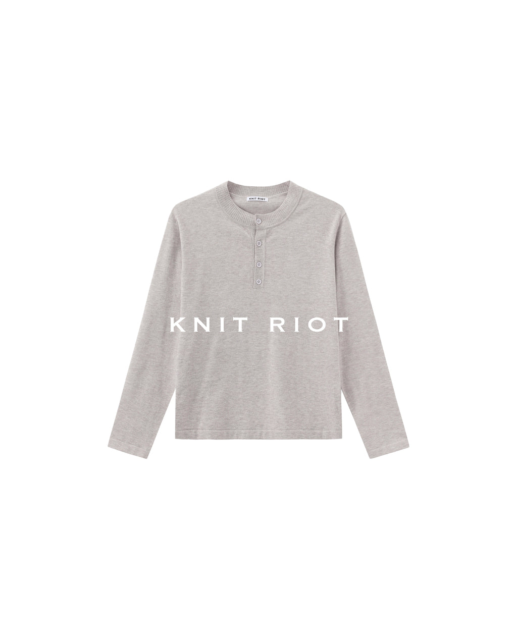 KNITRIOT Simple Skin-friendly Bottoming Long-sleeved Knitted Sweater