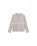 KNITRIOT Simple Skin-friendly Bottoming Long-sleeved Knitted Sweater