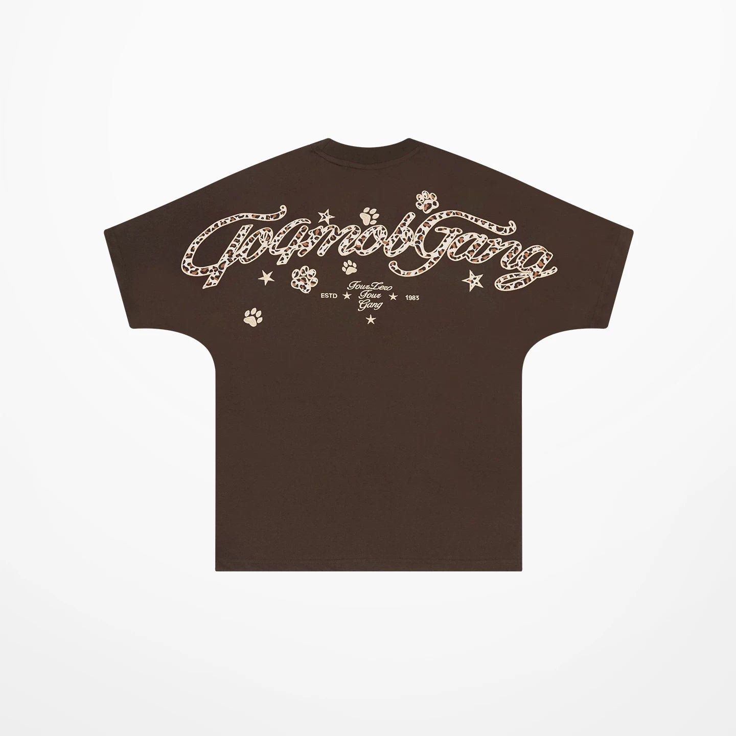 404MO Sticker Embroidery Quick-drying Cool Loose Tee